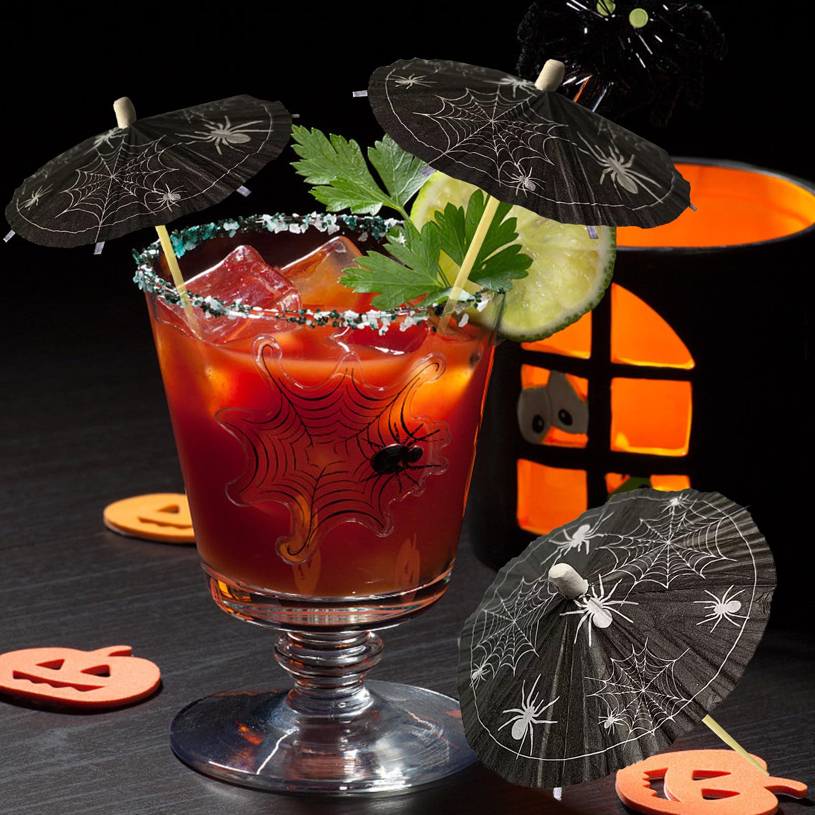 いてぃごぱふぇ様  シーグラスアート『 Halloween Cocktail』 Halloween Party